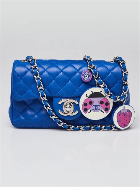 chanel ladybug flap|Chanel Blue Quilted Lambskin Leather Ladybug Extra Mini Flap .